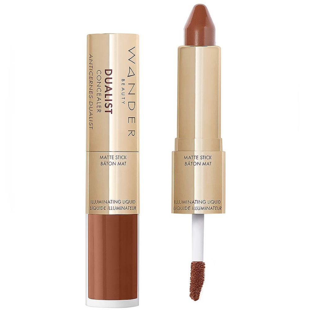 Wander Beauty Dualist Matte And Illuminating Concealer in Ebony